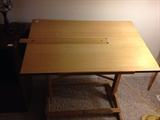 wooden drafting board