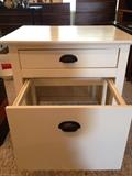 Great end table with drawer and file drawer