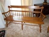 Tell City Bench - 60" long - VERY NICE!!