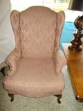 Formal Wing Back Chair - 1 of 3 Tall Ones in House