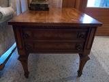 End/Lamp Table - 2 drawers