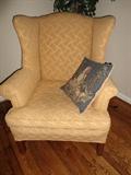 Wing back chairs,