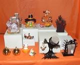 Party Lite Halloween decor and display figurines