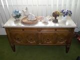 Marble top "mini buffet"