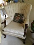 Antique Shell back Victorian Chair