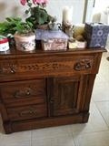 antique wheat washstand