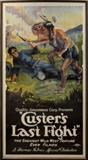 Custer's Last Fight, Rare Circa 1912 Movie Poster