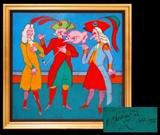 Mihail Chemiakin (ne 1943) Carnival XXIX Painting