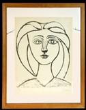 Pablo Picasso, Jeune Fille aux Grandes Cheveux