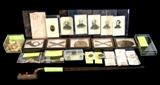 Civil War Photos Emblems Bullets Bayonet Lot