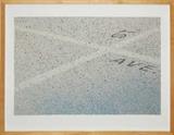 Edward Ruscha STREET MEETS AVENUE FROM METRO PLOTS