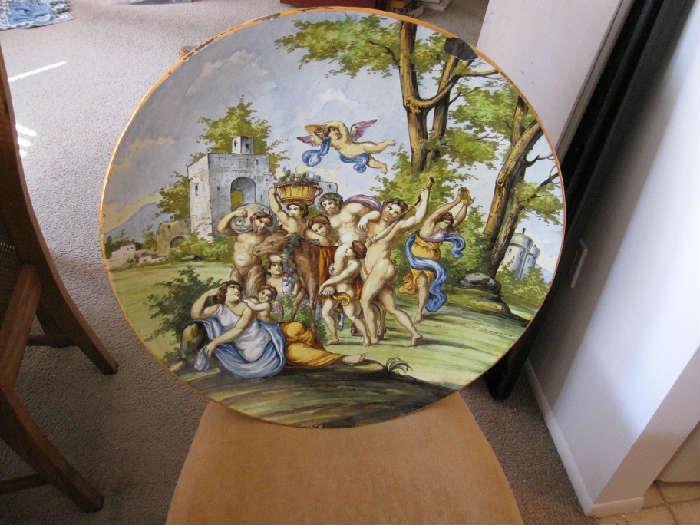 very cool big old heavy plate