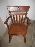 nice old chair( rocking chair I think)