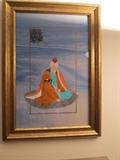 Fine Art throughout the walls of this elegant apartment . . . . . 
