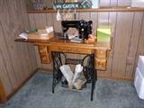 TREADLE SEWING MACHINE