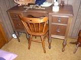 DESK AND SIDE CHAIR