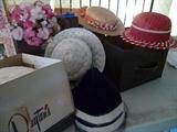 VINTAGE DAYTON BOX AND HATS