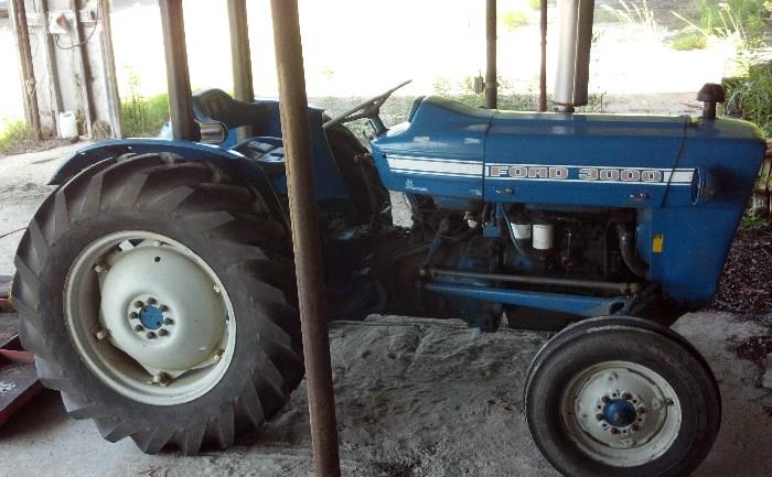 Ford 3000 diesel, great tractor