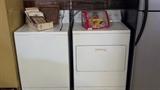 Washer & dryer in great working cond.