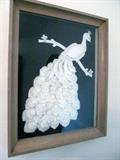  Framed Paper Art Piece 