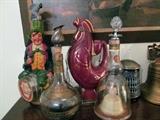 Unusual Figural Liquor Bottles