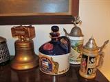More Bottles and German Steins