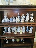 Large Collection Porcelain Figures