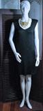 FULL SIZE STORE MANNEQUIN, VINTAGE, VENDOME NECKLACE
