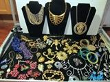 Wonderful Collection of Unusual, Vintage Costume Jewelry, Many Signed Pieces