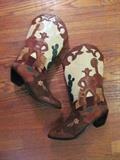 Unusual Pair of Ladies Vintage,Western Boots