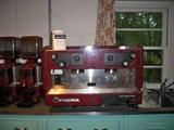 Faema expresso machine, 2 commercial coffee grinders