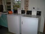 older Hotpoint washer and dryer