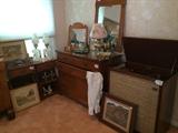 Whitney Dresser, end tables, matching Twin beds (not in photo) Motorola Hi-Fi