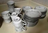 Japanese china set - Tea / plate serving for 12.. $ 80.00