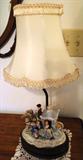 Pair of vintage ceramic carriage lamps - $ 100.00 for both.