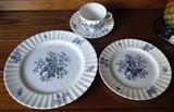 Blue Spray china set - $ 200.00