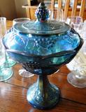 Carnival compote glass $ 40.00