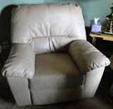 Leather recliner $ 160.00