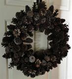 Pine cone wreath $ 10.00