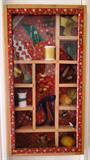 Sewing theme shadow box $ 30.00