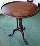 Antique round tea table $ 80.00