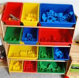 Blocks and storage bins $ 40.00