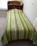 Pair of twin beds with shelving $ 400.00 for both.