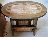 Cane magazine table $ 40.00