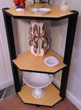 Corner shelf unit $ 40.00