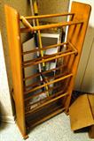VHS rack $ 20.00
