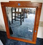 Wood frame mirror $ 40.00
