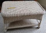 Wicker table $ 40.00