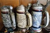 Beer steins from $ 10.00 each.