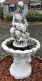 Birdbath / Statue - $ 40.00